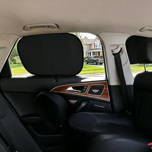2pcs Side Window Trasparent Shade for Cars - Helps Reduce Direct Sunlight & Glare - Easy to Install - Car Side Window Sunshade and UV Blocking