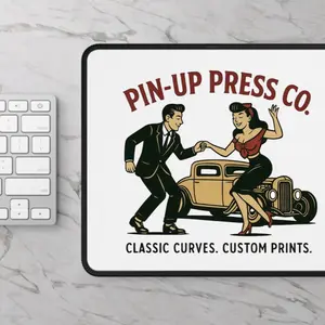 Personalised Mouse Mat Pad - Print Photo Logo Custom Text Gift - Custom Mouse Pads for Friends Family or Colleagues