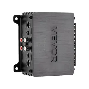 VEVOR 4 Channel Car Audio Amplifier 2 Ohm Stable Bridgeable Class D Full Range Amp Max Power 4 x 110W @ 4 Ohm / 4 x 160W @ 2 Ohm for Car SUV Truck Off-Road