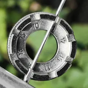 1PC Bicycle Spoke Nipple Wrench 8 Way Groove Bike Wheel Rim Adjuster Spanner Galvanized Repair Service Mtb Tool Key Accessories, Bicycle Parts