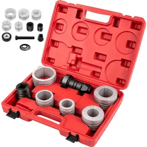 VEVOR Pipe Stretcher Kit, TikTokShopBlackFriday, Exhaust Pipe Stretcher Kit 1-5/8" to 4-1/4", Exhaust Pipe Expander Kit for Tail Pipe Tube, Exhaust Pipe Expander Tool w/Storing Case, 7 Pcs Pipe Expander, Exhaust Stretcher