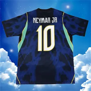 2026 New Black Neymar 10 Short sleeve Soccer jersey