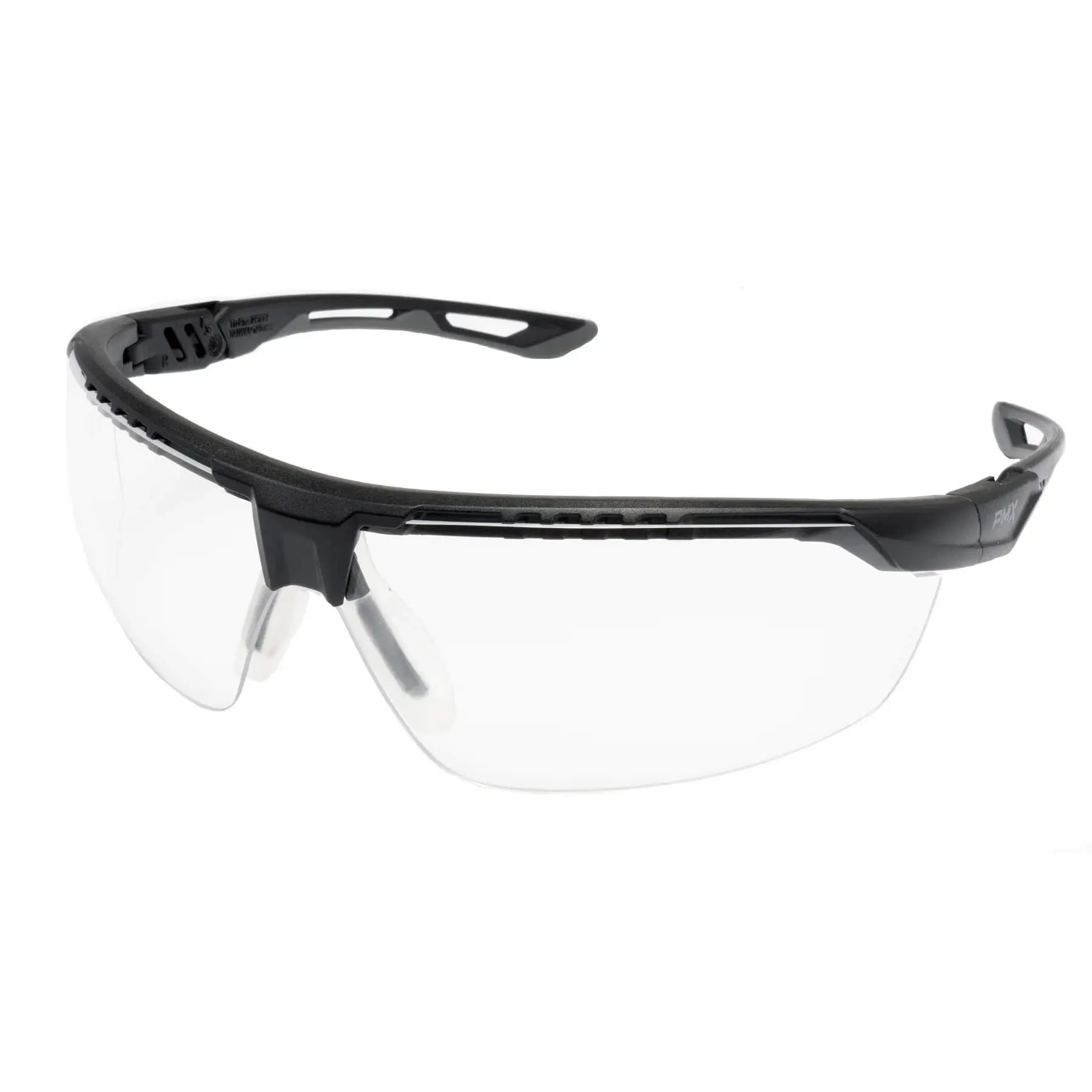Pyramex TruFlex Safety Glasses with H2MAX Anti-Fog Lenses & Adjustable Vented Frame for Clear Vision and Airflow Advantage