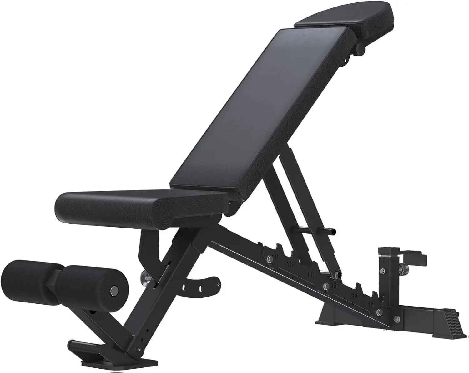 Aecojoy Adjustable Weight Bench for Home Gym, 1300Lbs Capacity Bench Press & Strength Training Incline Decline Flat Workout Benches, Quick-Adjust Seat, Back and Headrest for Gym