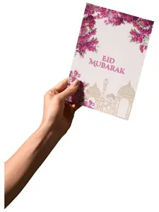 Printable Eid Mubarak Card