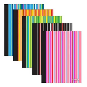 212 MAIN College Ruled Composition Notebook - 48-Count Case (DDI 762018 BAZIC), 100 Sheets, 6 Assorted Covers, Office & School Stationery, Writing Supplies for Students, Student
