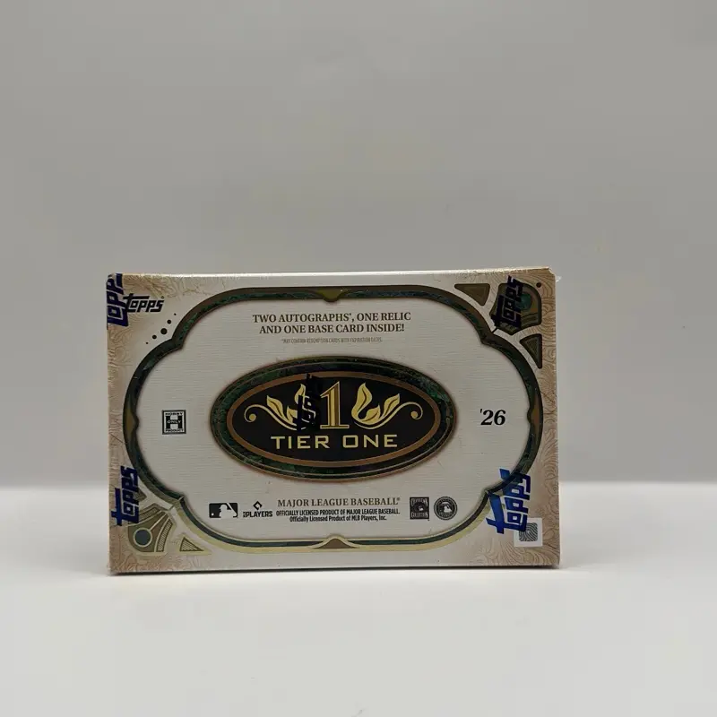 Topps Tier One MLB 2026 Hobby Box