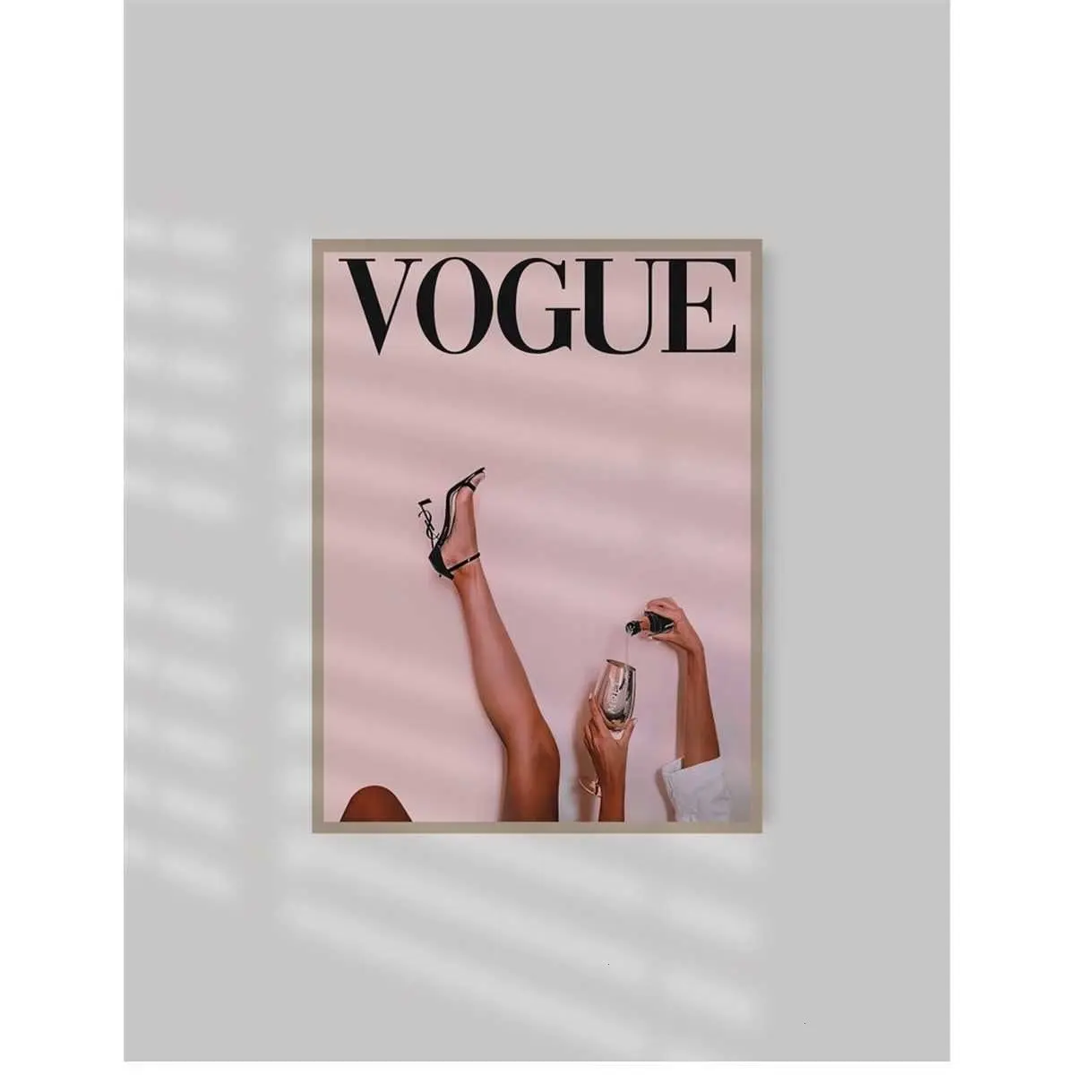 [Up to 65% Off][Free Shipping][No Frame] Artistic Vintage Fashion Magazine Cover Print Poster, Creative Design Picture Image Prints, Anime Wall Decor, Bedroom & Wardrobe Home Decor for College Apartments, Bedroom Decor, Creative Design Print
