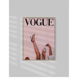 [Sale off up to 65%][Free Ship][No Frame] Trendy Vogue Poster-Vintage Vogue Print-Fashion Magazine Cover-College Apartment Décor Decor Decoration_1