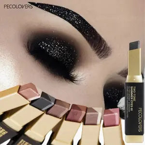 6pcs/set Pearlescent Multichrome Eyeshadow Stick Dual-Tone Long Lasting Shimmering Waterproof Lasting Gradient Shimmer Eyeshadow Enhance Eye Makeup Eye Makeup Perfect Valentine's Day Mother's Day Gift for Women