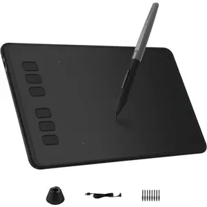 Inspiroy H640P Drawing Tablet, 6x4 inch Digital Art with -Free Stylus, 8192 Pen , 6 Hot , Graphics Tablet for Drawing, Writing, Design, Teaching, Work with , PC & Mobile