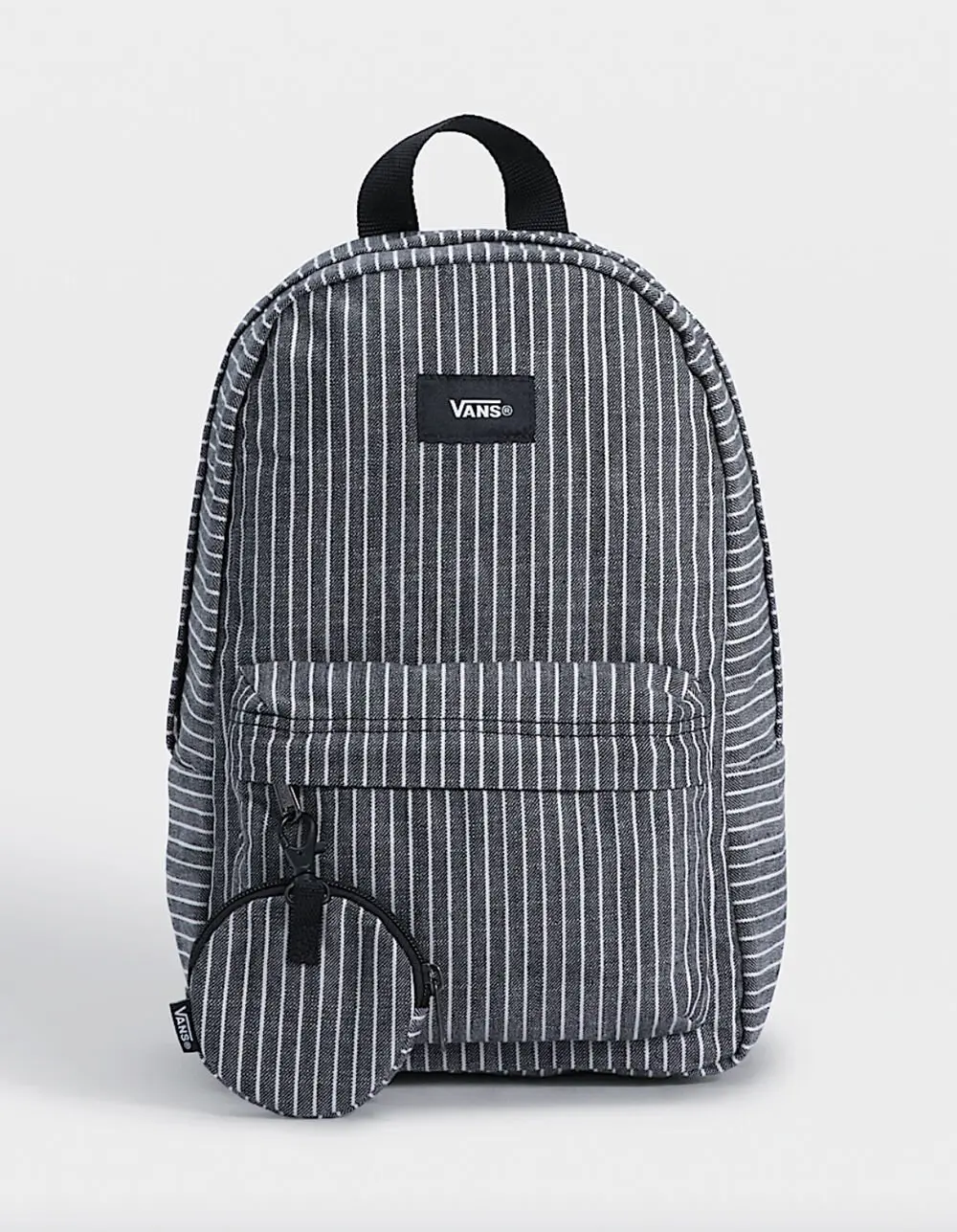 VANS  Womens Old Skool Mini Backpack, White  &  Black