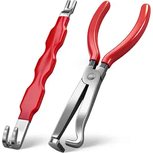 2 count  Electrical Disconnect Pliers Set for Easy Connector Removal, Straight and Angled Pliers for Tight Spaces, Durable High Carbon Steel