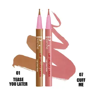 2-Pack Lip Liner Set, Waterproof Sweatproof Smudge-Proof Lip Liner, Precise Outline Long-Lasting Color Lock, Lightweight Nude Formula, Essential Daily Nude Makeup Tool for Beginners.