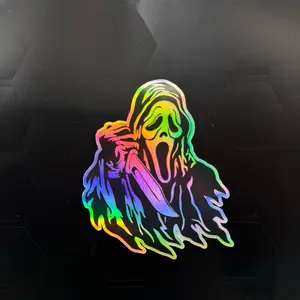 Ghost Decal Sticker - High Quality - Easy Installation - Weather Proof vinyl Decor Decorative