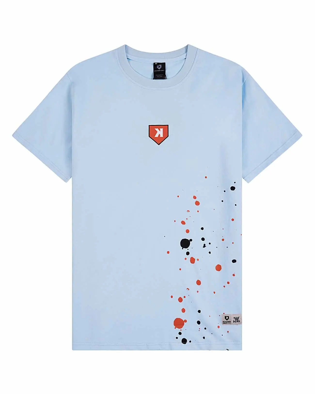 Paint The Black Tee - Bullpen Blue