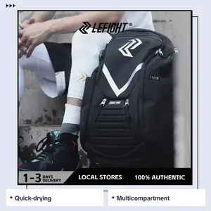 Hitting Different on Game Day. LEFIGHT Waterproof Sports Backpack – Separate Cleat Compartment for Basketball, Soccer & Volleyball Players