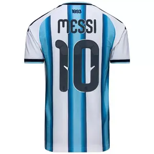 2026 Fan Argentina Top - Collectible Printed Sports Match Jersey, Shirt For Sport Lovers, Gift For Friends And Family, Fan Version Short Sleeve Shirt For Game Day