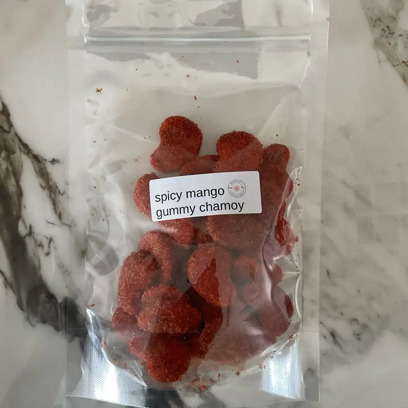 Chamoy mango spicy gummy