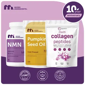 Hero Products Bundle: Pumpkin Seed Oil with Saw Palmetto, NMN Complex, Multi Collagen Peptides