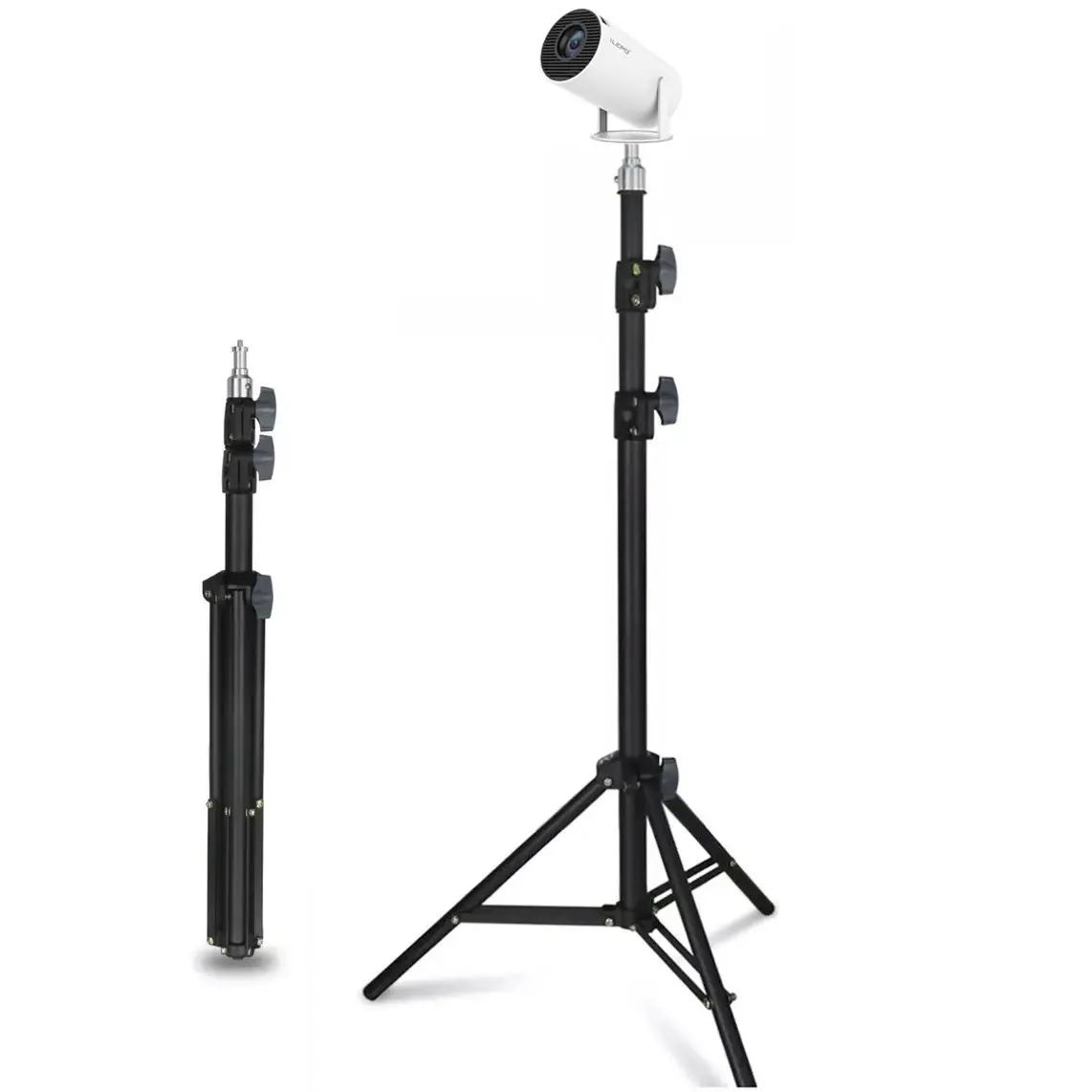 Projector Tripod Stand Mount, Portable Tripod Mount Floor Stand, Folding, Outdoor Stand for Projector