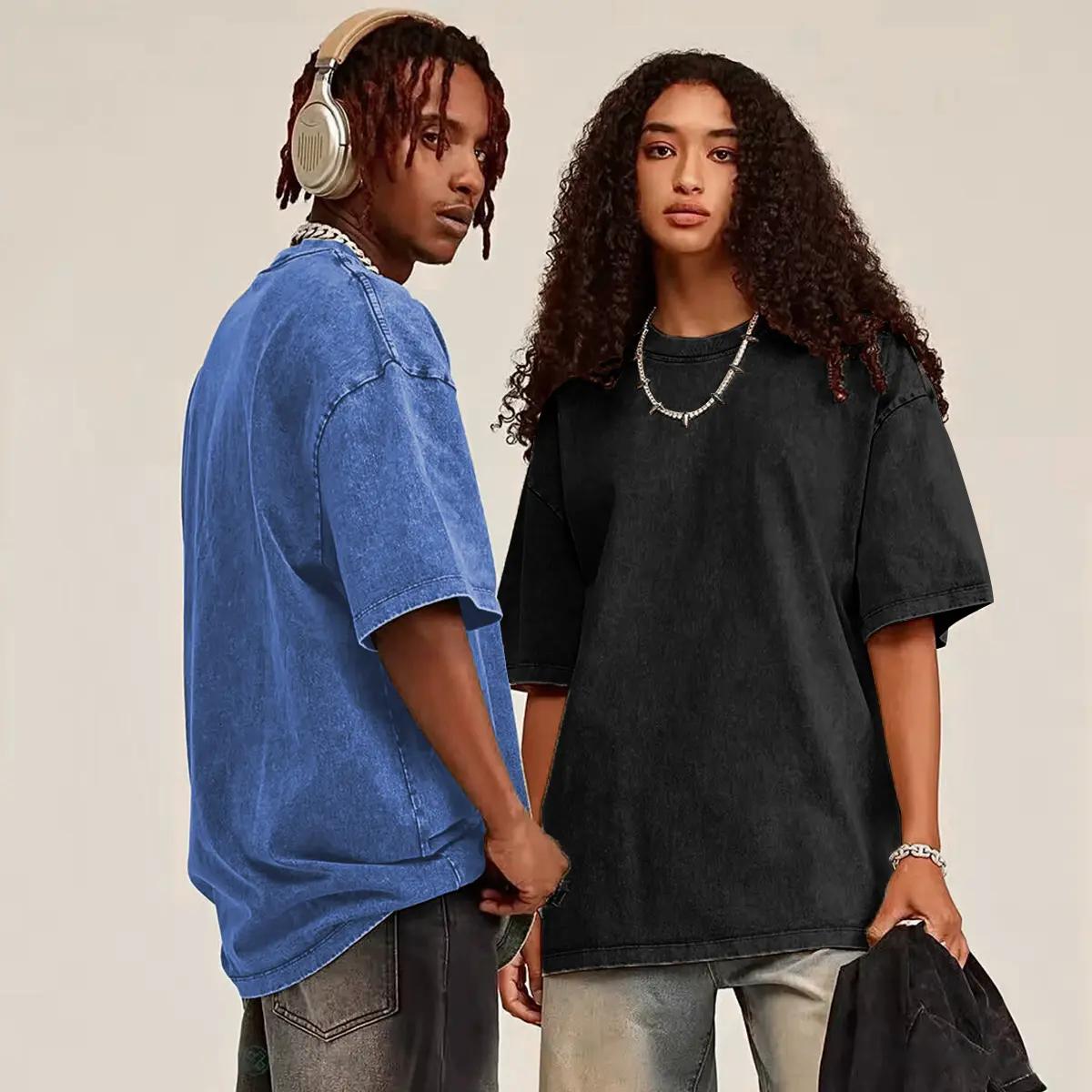 3Pcs Acid Wash T-shirts Unisex Oversized Half Short Sleeves Casual Loose Solid Streetwear Tops,Lady T-shirt Baggy Retro Street T-Shirts,Loose Fit funny cat graphic worm women