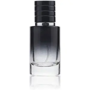 Black 30ml Perfume Atomizer Portable High-Grade Glass Spray Refillable Small Bottle Travel  Outdoor Dispensing Mini Spray Bottle