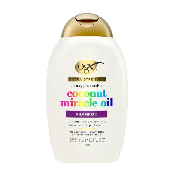 OGX Damage Remedy + Coconut Miracle Oil Extra Strength Shampoo 13 fl oz OGX Damage Remedy + Coconut Miracle Oil Extra Strength Shampoo 13 fl oz