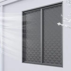 [1 Pack] Winter Thermal Insulated Curtain Window – Thickened cotton design effectively blocks cold drafts, keeps your space warm and cozy, easy to install, perfect for bedrooms, living rooms, RVs, and basements