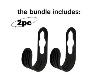 Water pipe hook bracket, garden water pipe hanger, garden watering pipe hook wall mounted neat bracket