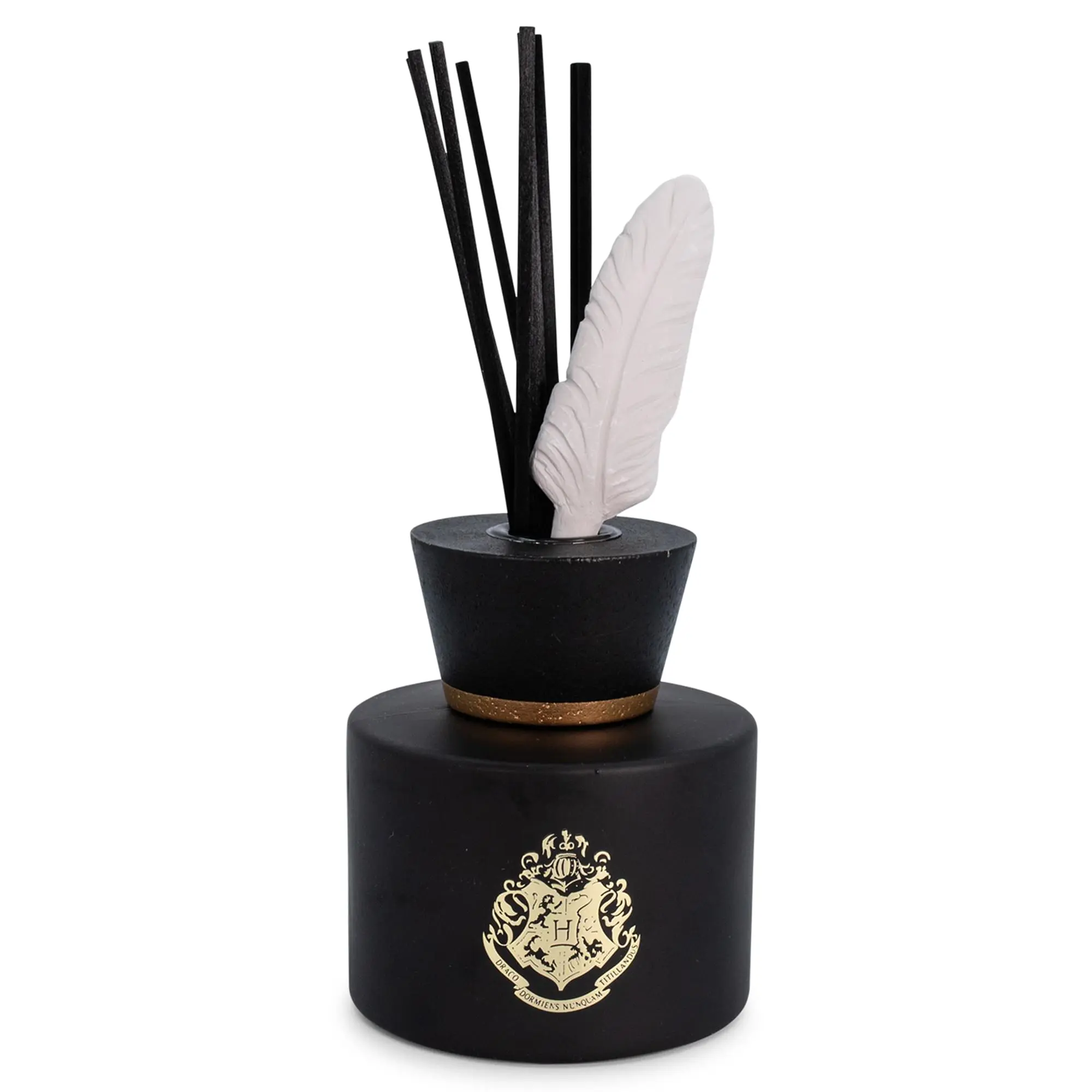 Harry Potter Ceramic Inkwell Reed Diffuser, Aromatherapy Fragrance Diffuser with Lemon, Leaf, Lavender Scents for Home Decor