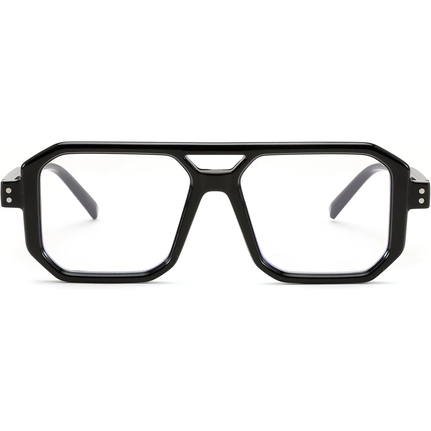 FEISEDY Blue Light Blocking Glasses, Aviator Frame Computer Gaming/TV/Phones Glasses for Women Men B0165