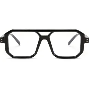FEISEDY Blue Light Blocking Glasses, Aviator Frame Computer Gaming/TV/Phones Glasses for Women Men B0165