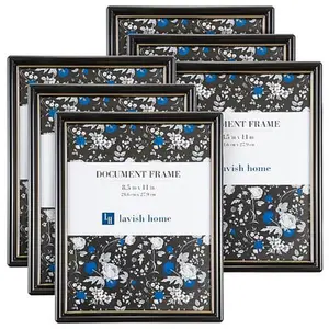 Hastings Home Hasting Homes Picture Frame Set, 8.5" x 11" - Set of 6