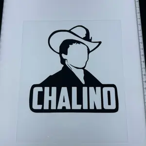 Chalino Sánchez Car Decal - Stylish Hat Design for Vehicle Decoration
