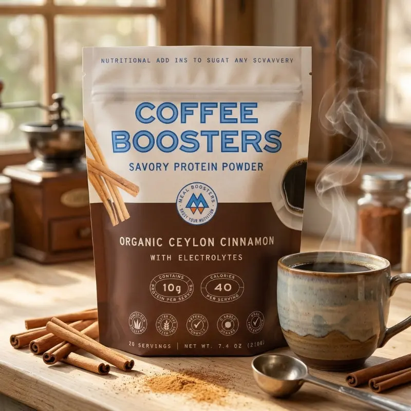 Coffee Boosters Cinnamon - Collagen + Electrolytes