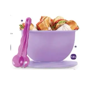 Impression 7.5L Bowl Purple Tweezers Included Tableware Set
