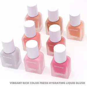 Liquid blush, Cosmetic, for a long-lasting and natural radiant makeup look, easy to apply, matte texture, can be layered to create natural cheek color, smooth texture, essential beauty tool