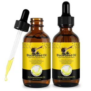 Black Seed Oil  Natural Black Seed Oil Naturally Cold Pressed Black Seed Oil Liquid for Hair Growth Skin Face Massage