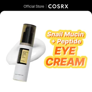 [COSRX Official] Advanced Snail Peptide Eye Cream (25ml) | BRIGTHENS & STIMULATES COLLAGEN GROWTH