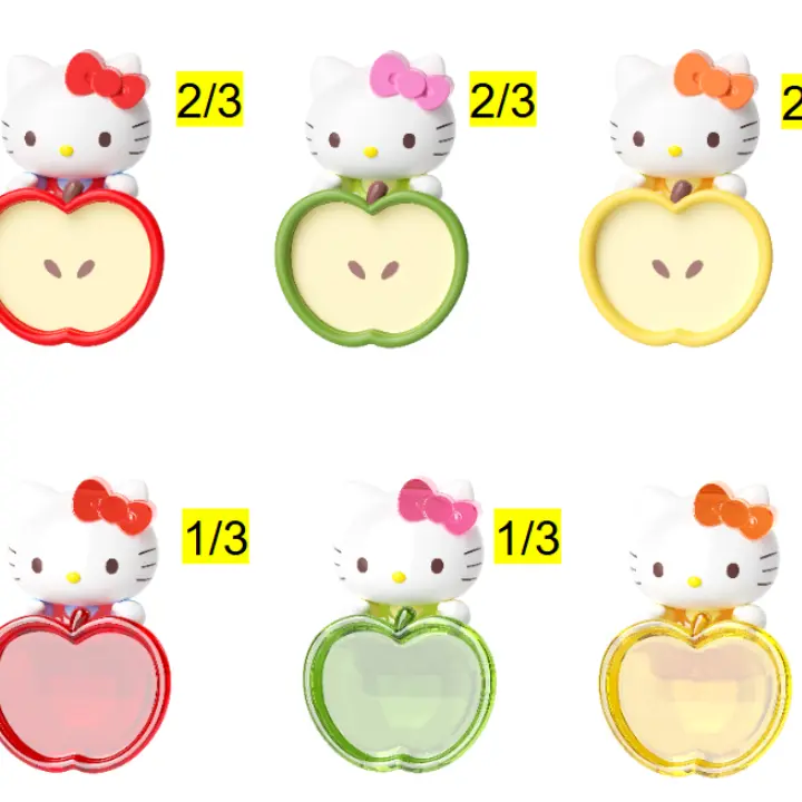 【NEW】Hello Kitty X MINILIKE blindbox Dopamine Fruity Fun Series Moetch Cutie