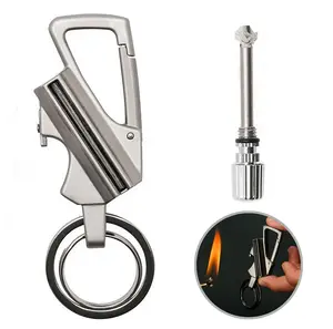 ​​Forever Flint Fire Starter Permanent Match Multitool Keychain Bottle Opener Waterproof Reusable Survival Gear for Men Outdoor​