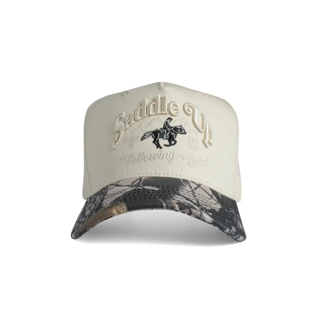 The Daybreak - Rodeo In The Sky 5-Panel Structured Cotton Snapback Trucker Cap