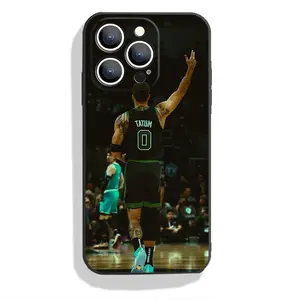 Tatum Phone Case Black IPhone 17 16 15 14 13 12 11 Pro Max Plus Air Soft Silicone TPU Shockproof Anti Drop Protector Anti-Fall Cases Shell Basketball