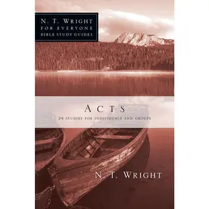 USED-Acts: 24 Studies for Individuals and Groups by Wright, N. T. (Paperback)