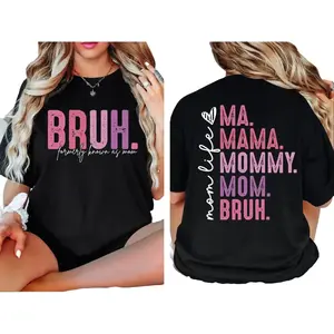 Bruh Formerly Known as Mom Sweatshirt, Mama Mommy Mom Bruh Sweatshirt, Funny Mom Hoodie, Mother's Day Shirt, Mom Era Tshirt, Gift for Mom