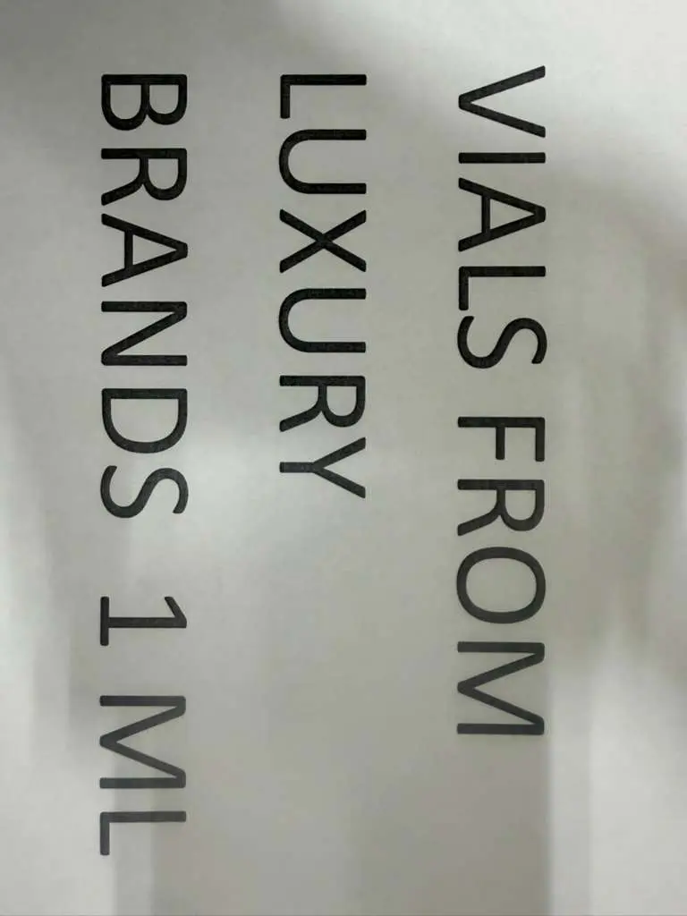 VIALS  LUXURY BRANDS 1 ML