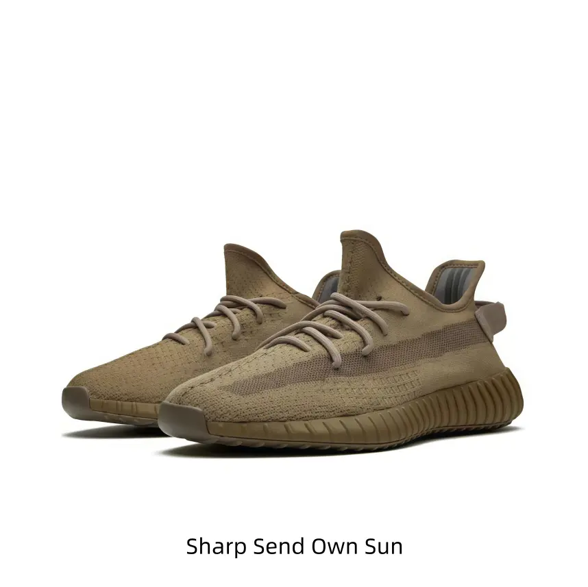Unisex Earth Brown Solid Fly Knit Sneakers Light Breathable Fashion Outdoor Daily Running Walking Shoes