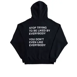 We're Not Really Strangers Stop Trying Hoodie