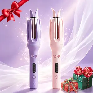Automatic Hair Curling Iron,28mm Hair Curler,Negative Ion Automatic Hair Hair Curl Wand, 4 Modes Adjustable Temperatures Rotating Curling Iron for Women,Hair Styling Tools for Home,Hair Styler,hair curler lazy,Waver Crimper Wavy Curly Hair Products